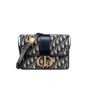 DIOR 30 MONTAIGNE BLUE DIOR OBLIQUE JACQUARD 24CM M9203UTZQ M928