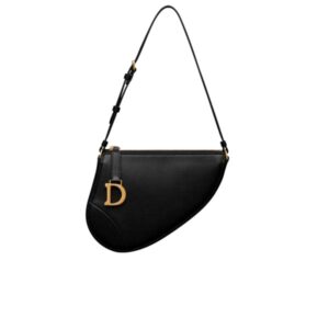 DIOR SADDLE RODEO POUCH BLACK 20CM S5909CCEH M900