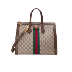 GUCCI OPHIDIA GG MEDIUM TOP HANDLE TOTE BAG 524537 K05NB 8745