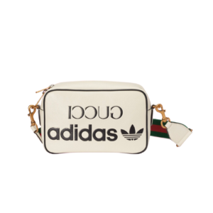 GUCCI x ADIDAS SMALL SHOULDER BAG WHITE 24.5CM 702427 U3ZCT 8727