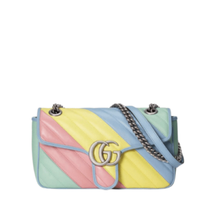 GUCCI MARMONT MATELASSE SHOULDER BAG MULTICOLOR 26CM 443497 DTDXP 3967