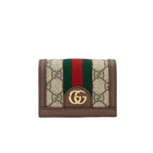 GUCCI OPHIDIA GG CARD CASE WALLET 11CM 523155 96IWG 8745