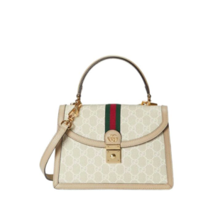 GUCCI OPHIDIA GG MINI SHOULDER BAG BEIGE 25CM 696180 UULAG 9682