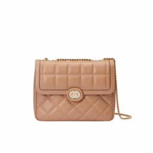 GUCCI DECO SMALL SHOULDER BAG BEIGE 25CM 740834 AAB1Q 2754