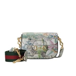 GUCCI TIGER HORSEBIT 1955 MINI BAG 20CM ‎677266 UTIBC 9177