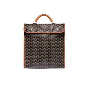 GOYARD SAINT LÉGER BACKPACK BLACK TAN 36CM STLEGEMMLTY01CG03P