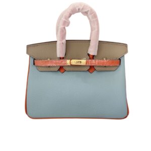 HERMES BIRKIN MINI GOLD HARDWARE EPSOM MULTICOLOR 20CM