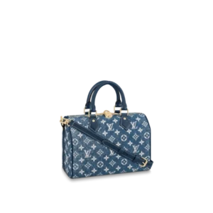 LOUIS VUITTON SPEEDY BANDOULIÈRE 25 NAVY BLUE M59609