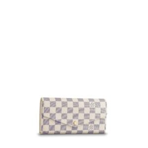 LOUIS VUITTON SARAH WALLET DAMIER AZUR 19CM N63208