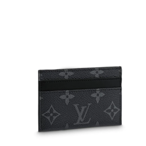 LOUIS VUITTON CARD HOLDER MONOGRAM ECLIPSE 9CM M62170