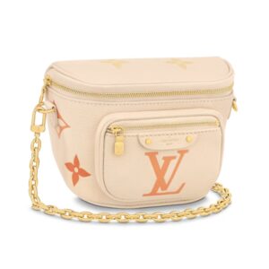 LOUIS VUITTON MINI BUMBAG NEUTRAL 18CM M82208