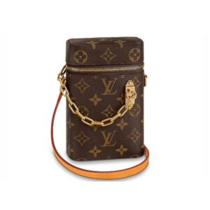 LOUIS VUITTON PHONE BOX MONOGRAM LEGACY BROWN 18CM M44914