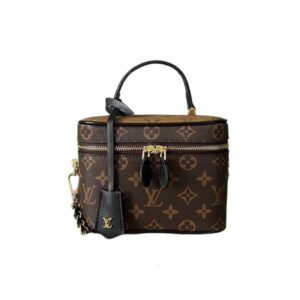 LOUIS VUITTON VANITY PM MONOGRAM BROWN 19CM M45598