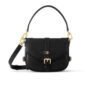 LOUIS VUITTON SAUMUR BB BAG BLACK 20CM M23469