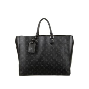 LOUIS VUITTON MONOGRAM ECLIPSE GRAND SAC TOTE BLACK 33CM