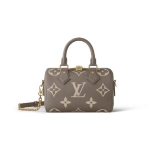 LOUIS VUITTON SPEEDY BANDOULIÈRE 20 MONOGRAM EMPREINTE LEATHER 26CM M46575