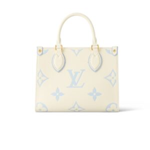 LOUIS VUITTON ONTHEGO PM CANDY BLUE 25CM M46833