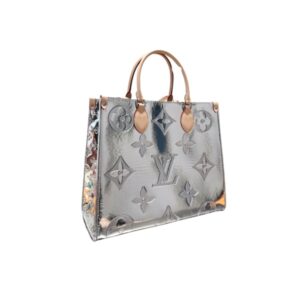 LOUIS VUITTON ONTHEGO MM MIRRORED TOTE BAG 35CM