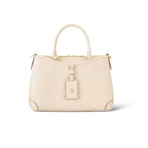 LOUIS VUITTON TRIANON PM MONOGRAM EMPREINTE WHITE 28CM M46503