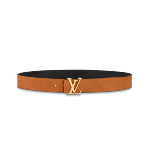 LOUIS VUITTON LV INITIALS REVERSIBLE BELT BROWN 30MM M9151U
