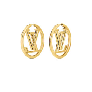 LOUIS VUITTON LOUISE HOOP EARRINGS M64288