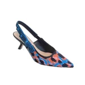 DIOR J’ADIOR SLINGBACK PUMP COMMA HEEL BLUE