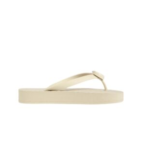 GUCCI WOMEN’S CHEVRON THONG WHITE 655463 J8710 9022