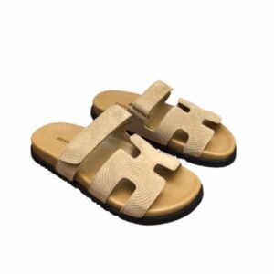 HERMÈS CHYPRE SANDAL BEIGE