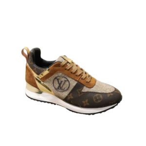 LOUIS VUITTON LV RUN AWAY MARATHON RUNNING SNEAKERS BROWN