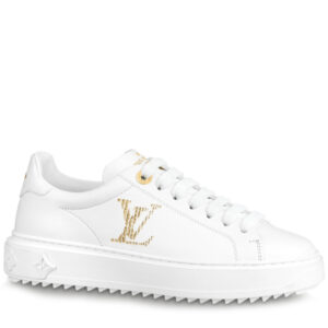 LOUIS VUITTON TIME OUT SNEAKER WHITE AND YELLOW