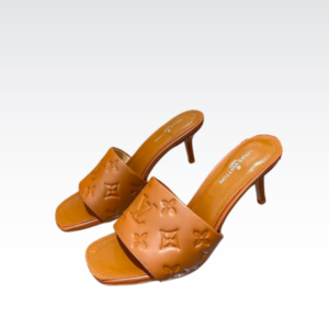 LOUIS VUITTON REVIVAL MULE BROWN