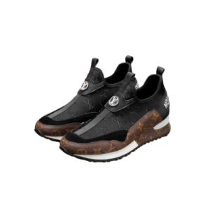 LOUIS VUITTON RUN AWAY SNEAKER MONOGRAM BLACK