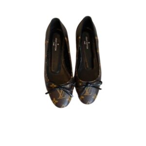 LOUIS VUITTON POPI FLAT BALLERINA MONOGRAM