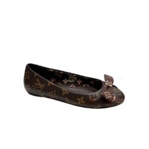 LOUIS VUITTON POPI FLAT BALLERINA BROWN