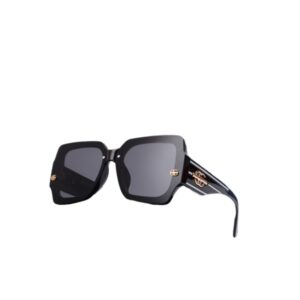 GUCCI GG GRADIENT SQUARE SUNGLASSES WITH LINE IN BLACK