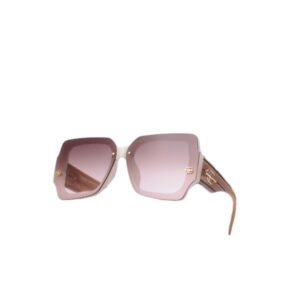 GUCCI GG GRADIENT SQUARE SUNGLASSES WITH LINE IN PINK