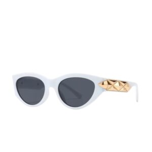 LOUIS VUITTON LV MALLETAGE CAT EYE SUNGLASSES WHITE