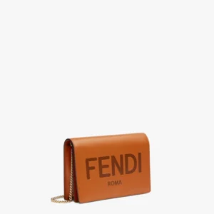 FENDI WALLET ON CHAIN BROWN 8BS006AAYZF0QVK