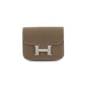 HERMES CONSTANCE SLIM BICOLOR WALLET  H082060CC18