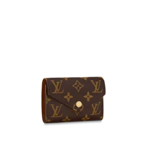 Louis Vuitton Victorine Wallet M62472 12cm Brown