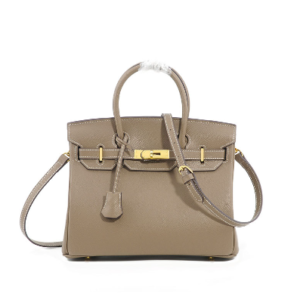 HM BIRKIN ETOUPE GOLD HARDWARE BAG 30CM/12IN