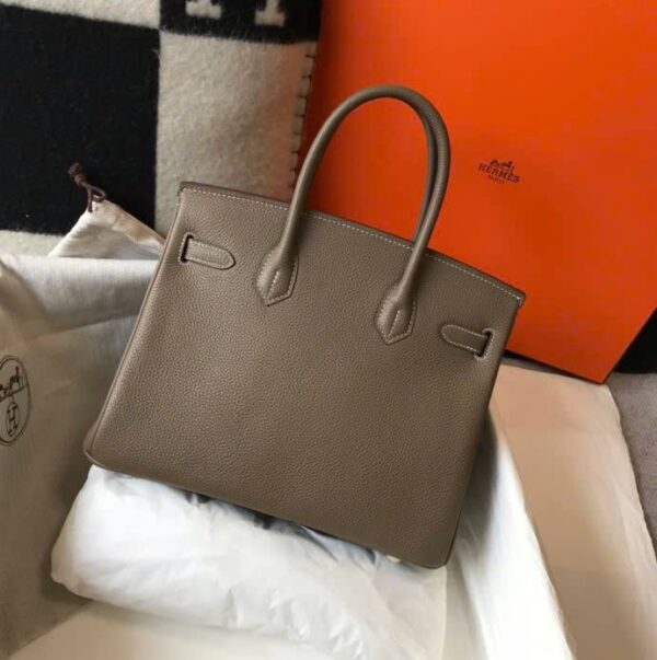 HM BIRKIN ETOUPE GOLD HARDWARE BAG 30CM/12IN - Image 3