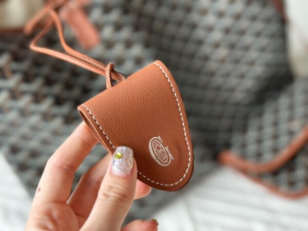 GOYARD SAINT LOUIS PM TOTE BAG POUCH BROWN SHOPPING PURSE WOMAN - Image 8