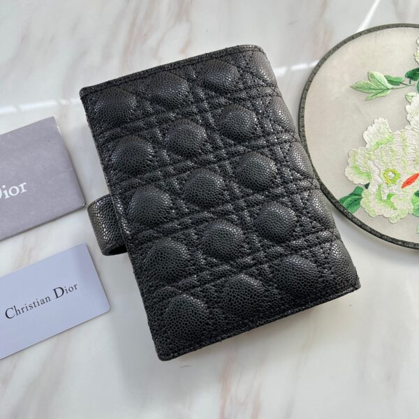 DIOR CARO WALLET BLACK 19CM - Image 3