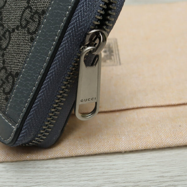 GG OPHIDIA CARD CASE HOLDER GRAY 19CM - Image 4