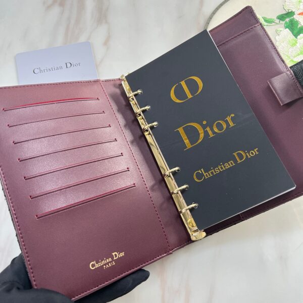 DIOR CARO WALLET BLACK 19CM - Image 4