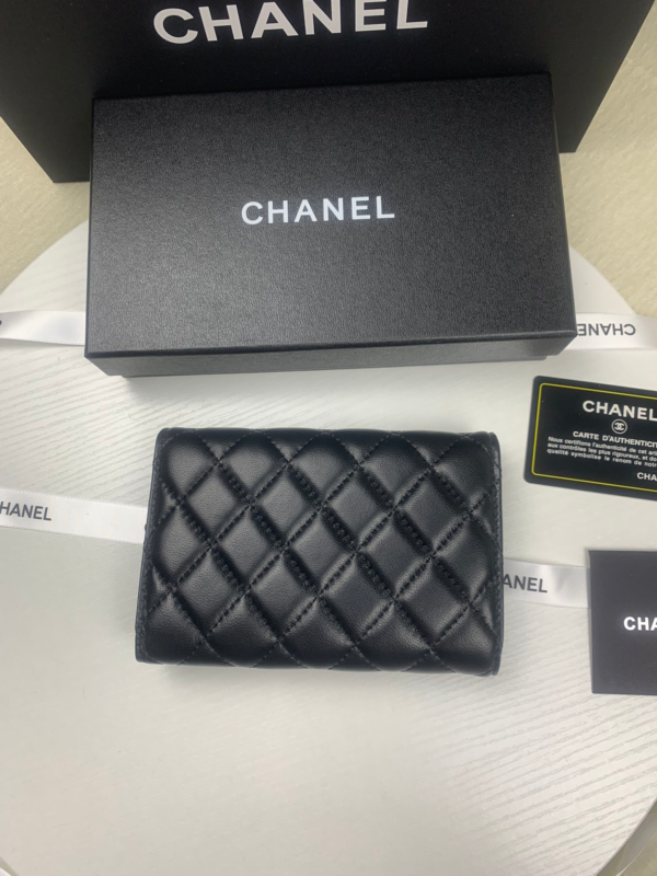 CHANEL CLASSIC CARD HOLDER BLACK 15CM - Image 5