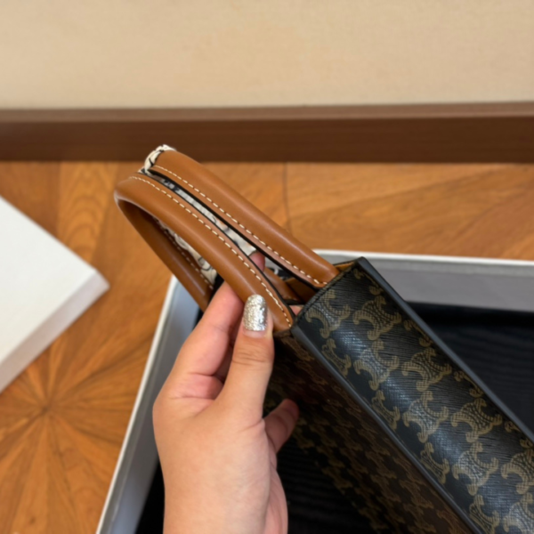 CELINE MINI VERTICAL CABAS TRIOMOHE SLING BAG - Image 8