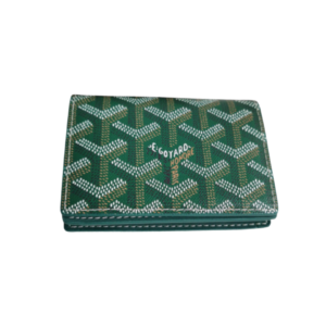 GOYARD SAINT-PERRE GREEN MINI WALLET
