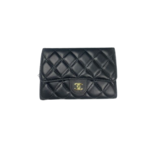 CHANEL CLASSIC CARD HOLDER BLACK 15CM